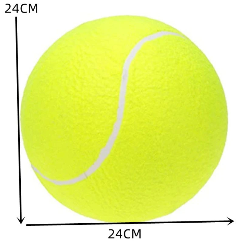 9.5Inch Dog Tennis Ball Giant Pet Toys for Dog Chewing Toy Signature Mega Jumbo Kids Ball Training Supplies Dropship Plush