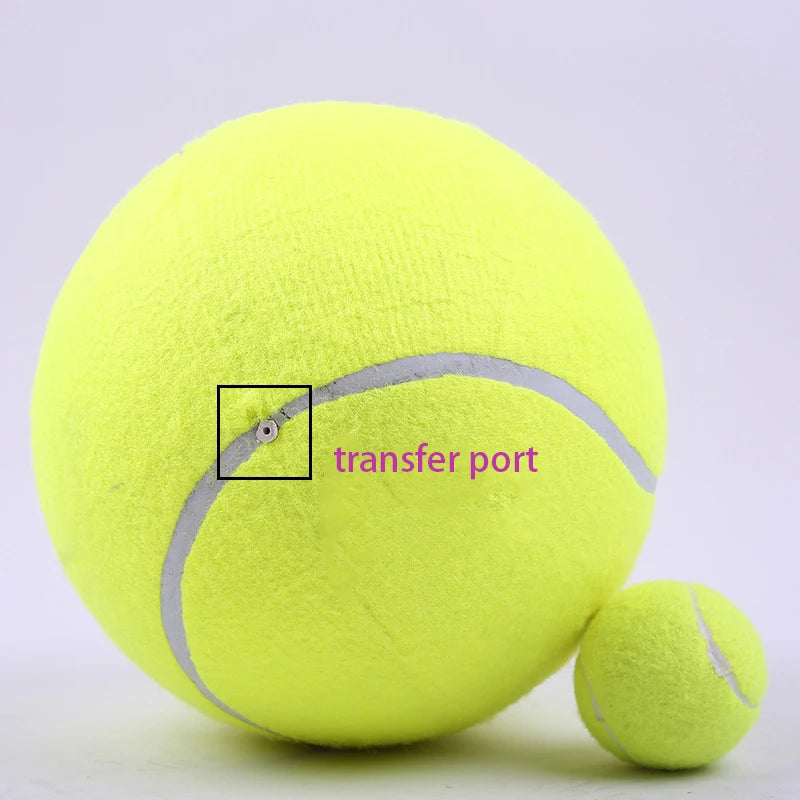 9.5Inch Dog Tennis Ball Giant Pet Toys for Dog Chewing Toy Signature Mega Jumbo Kids Ball Training Supplies Dropship Plush