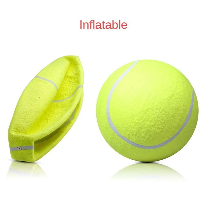 9.5Inch Dog Tennis Ball Giant Pet Toys for Dog Chewing Toy Signature Mega Jumbo Kids Ball Training Supplies Dropship Plush